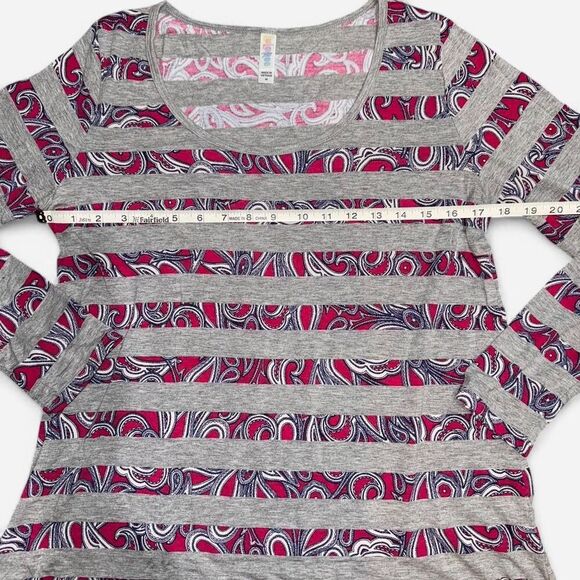 3-Pack Bundle of LulaRoe Lynnae Long Sleeve Scoop Neck T-Shirts - Picture 7 of 8